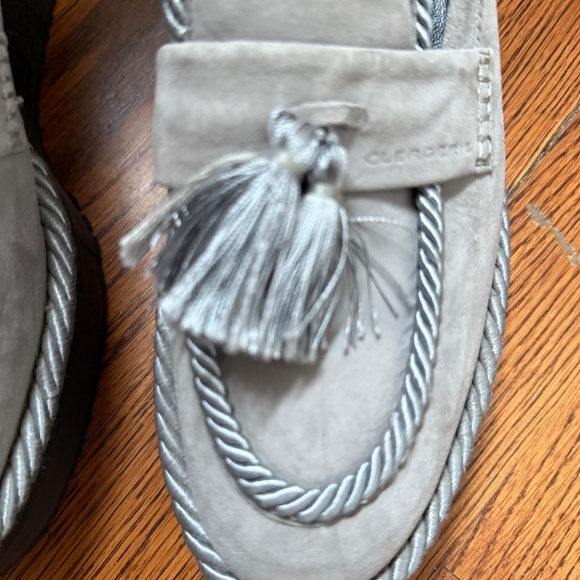Robert Clergerie Ladies Suede tassel Platform Loafers Size 38.5 - Picture 5 of 9